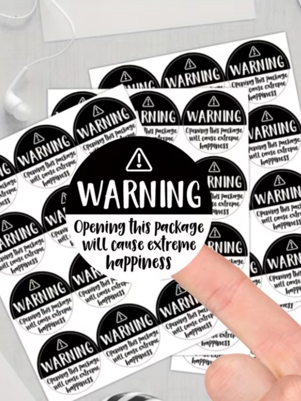 Humor “WARNING” Label 😊 (60)